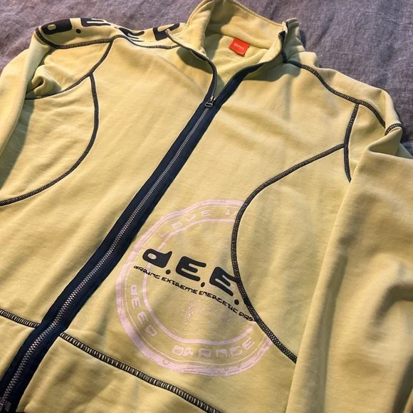 Hugo Boss Light Yellow Performance Jacket - Picture 3 of 5